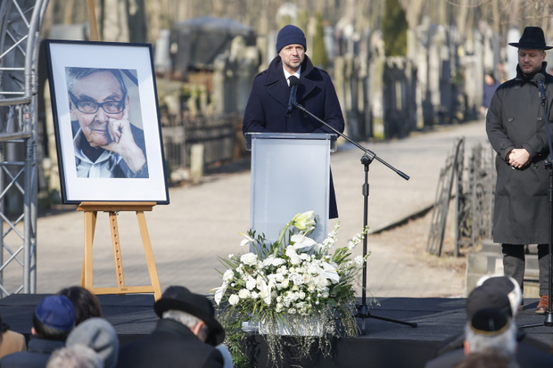 Pogrzeb Mariana Turskiego, 23.02.2025 Warszawa, Rafał Trzaskowski