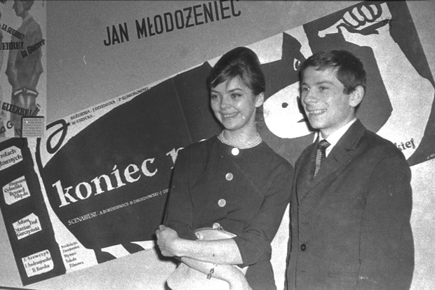 Barbara Kwiatkowska i Roman Polañski