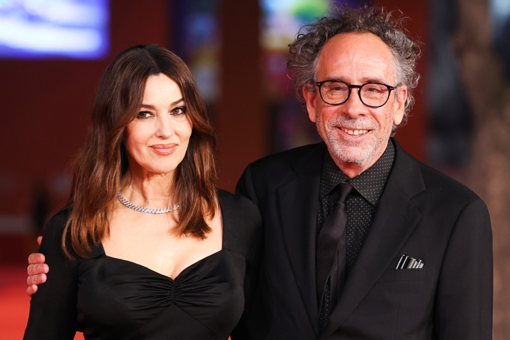 Monica Bellucci i Tim Burton, 2023