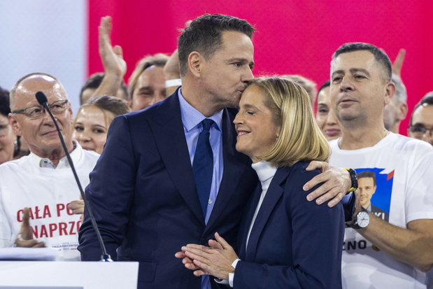Rafał Trzaskowski, Małgorzata Trzaskowska. 07.12.2024 rok, Gliwice.