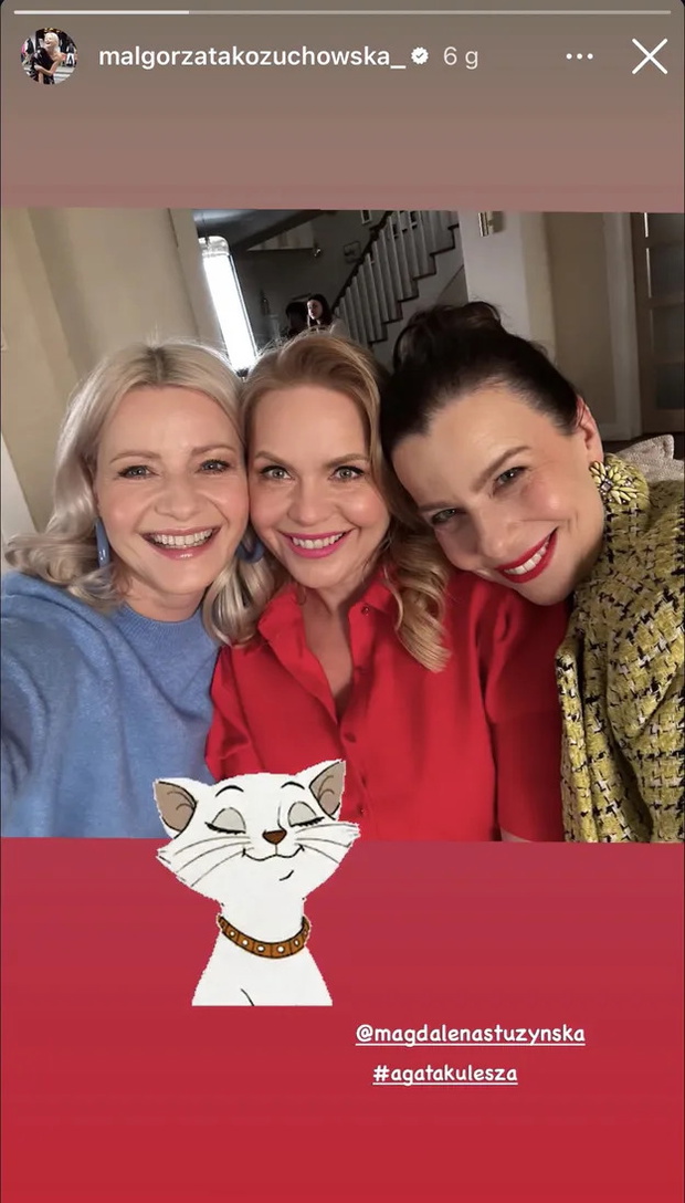 rodzinka.pl Małgorzata Kożuchowska instagram screen