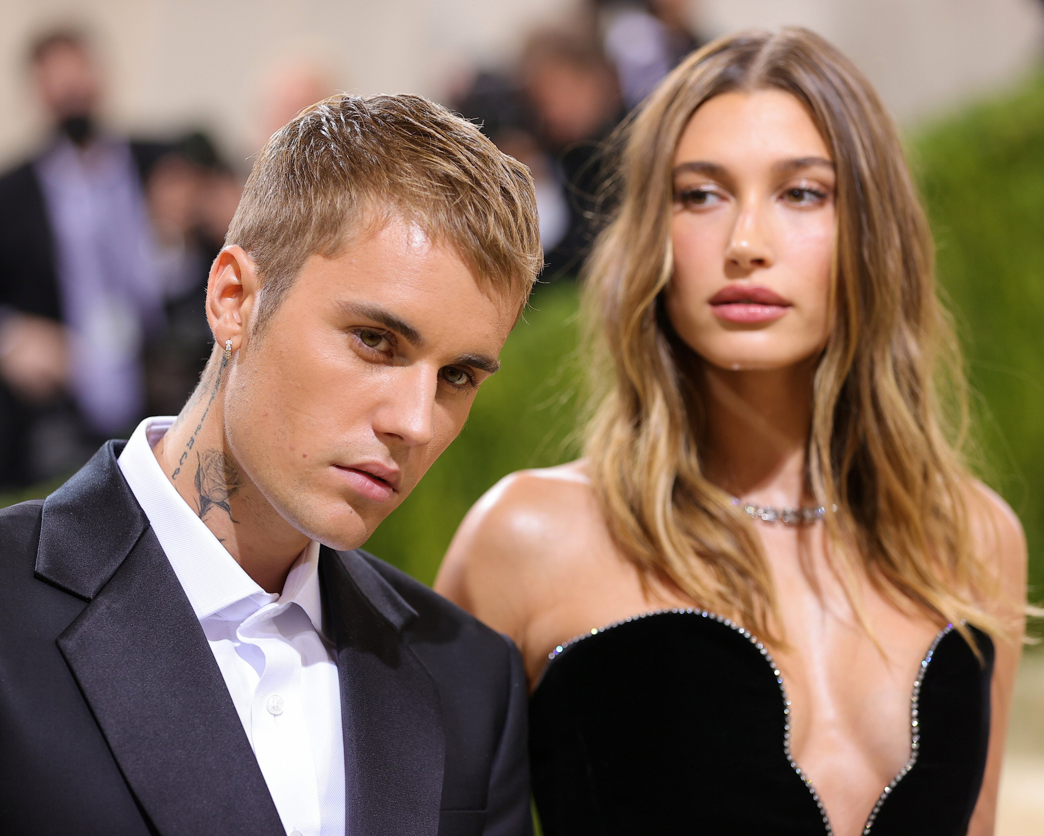 Justin Bieber, Hailey Bieber. MET Gala 2021