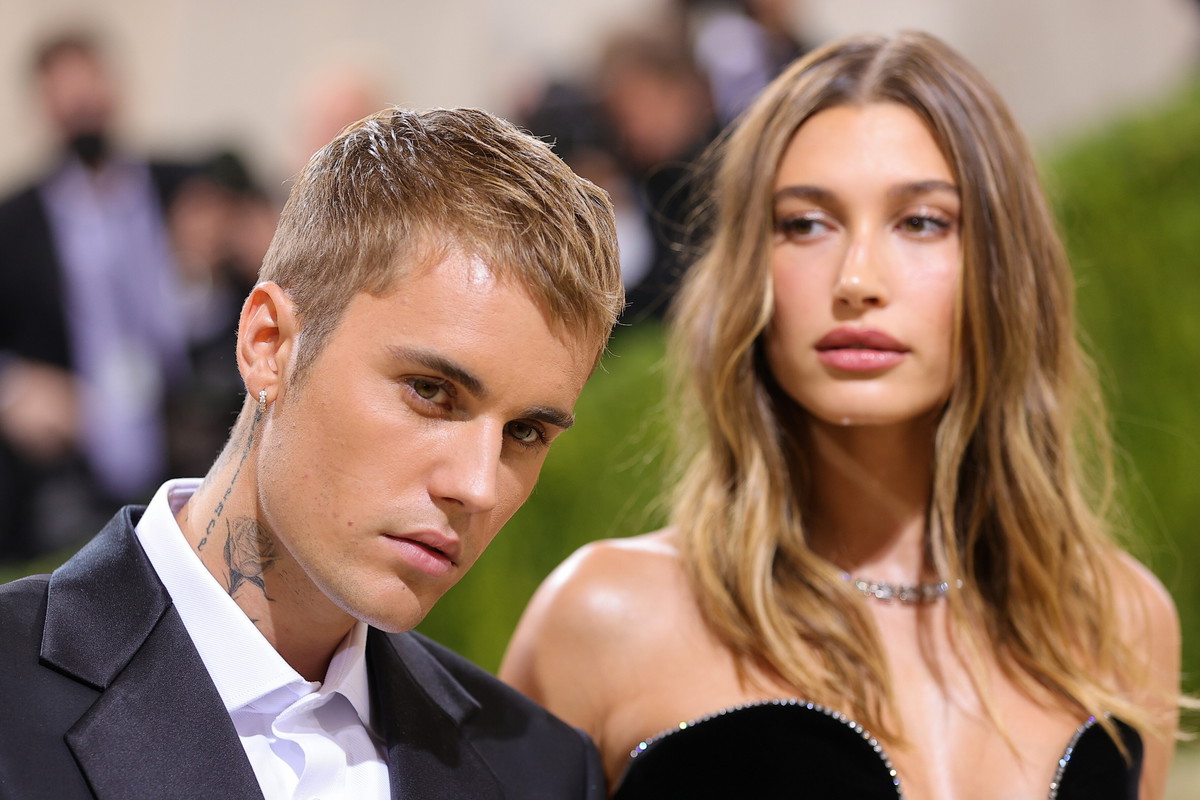 Justin Bieber, Hailey Bieber. MET Gala 2021