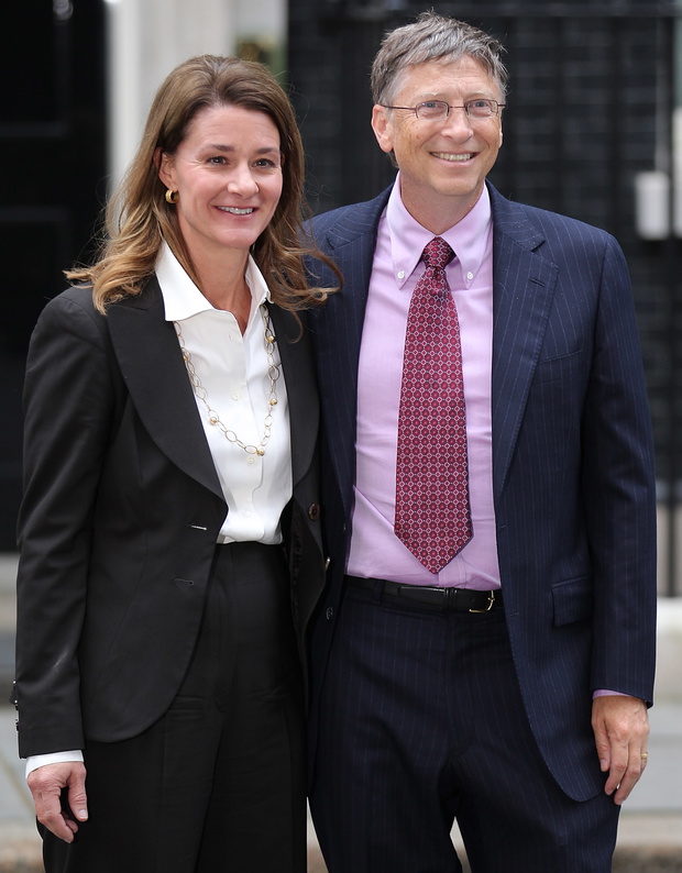 Bill Gates, Melinda Gates. 18.10.2010.