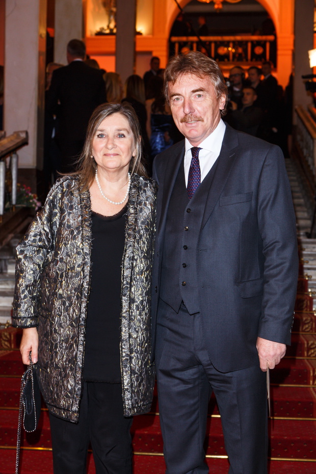 Zbigniew Boniek z zona