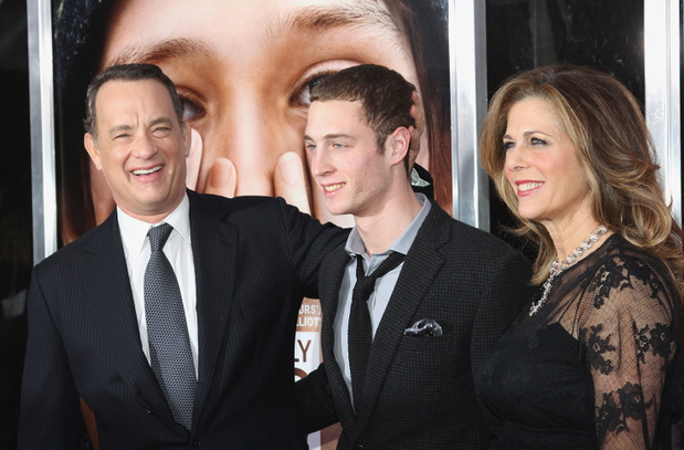 Rita Wilson, Tom Hanks, Chet Hanks