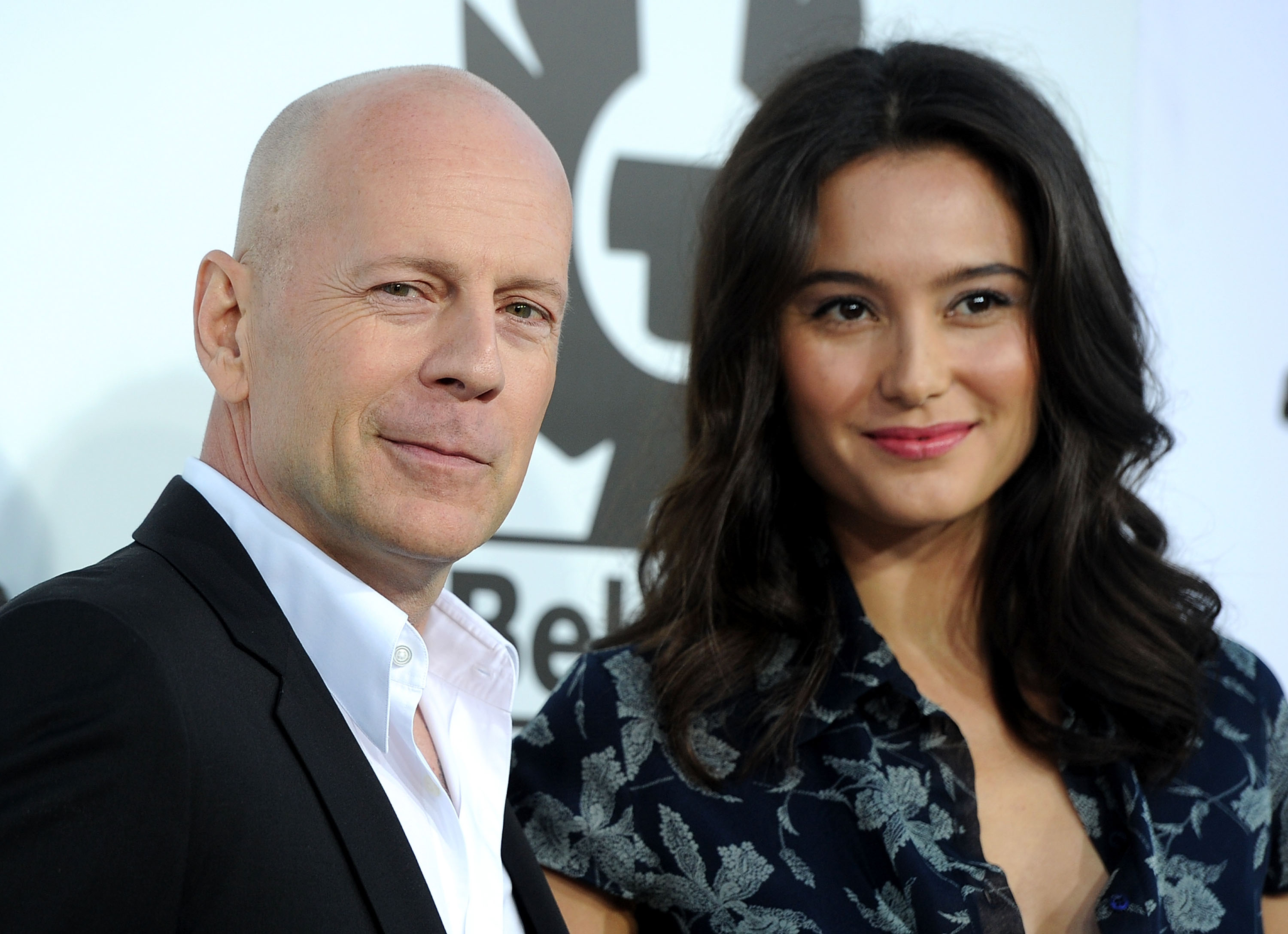 Bruce Willis i Emma Heming Fot. Frazer Harrison/Getty Images)