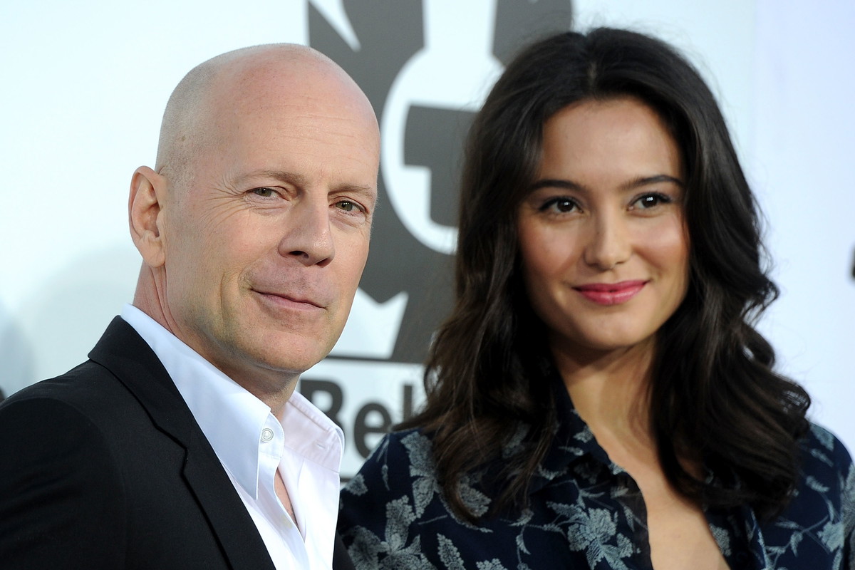 Bruce Willis i Emma Heming Fot. Frazer Harrison/Getty Images)