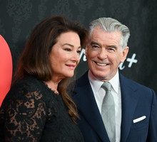Keely Shaye Smith, Pierce Brosnan. 31.03.2025 r.