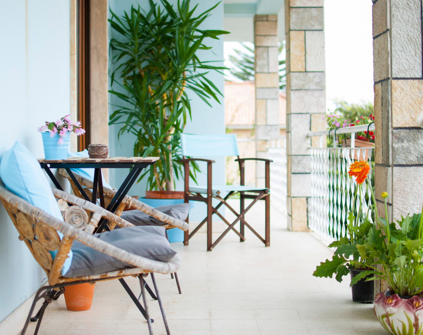 Balkon wiosna 2022