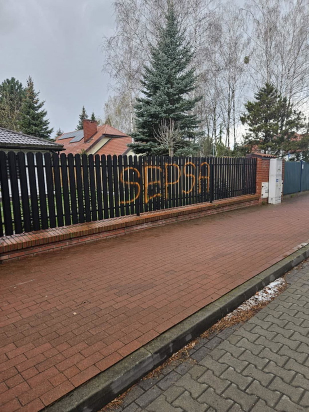 Dom letniskowy Jerzego Owsiaka zniszczony