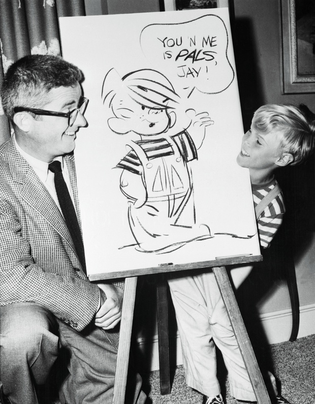 Jay North i Hank Ketchum