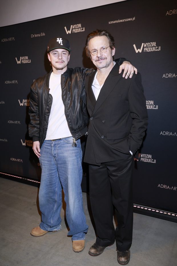 Bartłomiej Topa, Antoni Topa, premiera spektaklu "Dwoje na zakręcie", 01.04.2025 r.