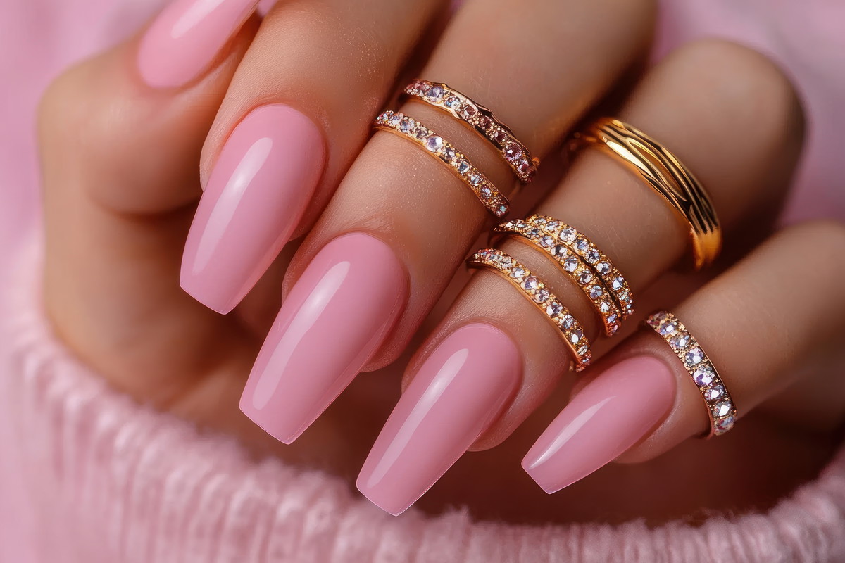 Coffin manicure, czyli trend na paznokcie trumienki, zyskuje na popularności.