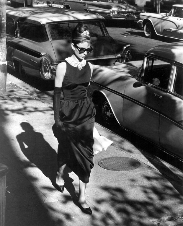On the set of Breakfast at Tiffany's
