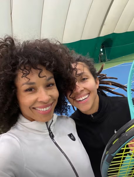 Omenaa Mensah z 23-letnią córką Vanessą Foto: omenaamensah / Instagram