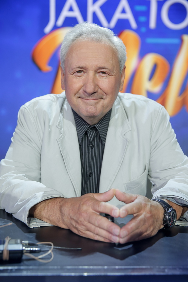 Andrzej Grabarczyk, ktorzy serialu "Klan" w programie "Jaka to melodia?", 2020