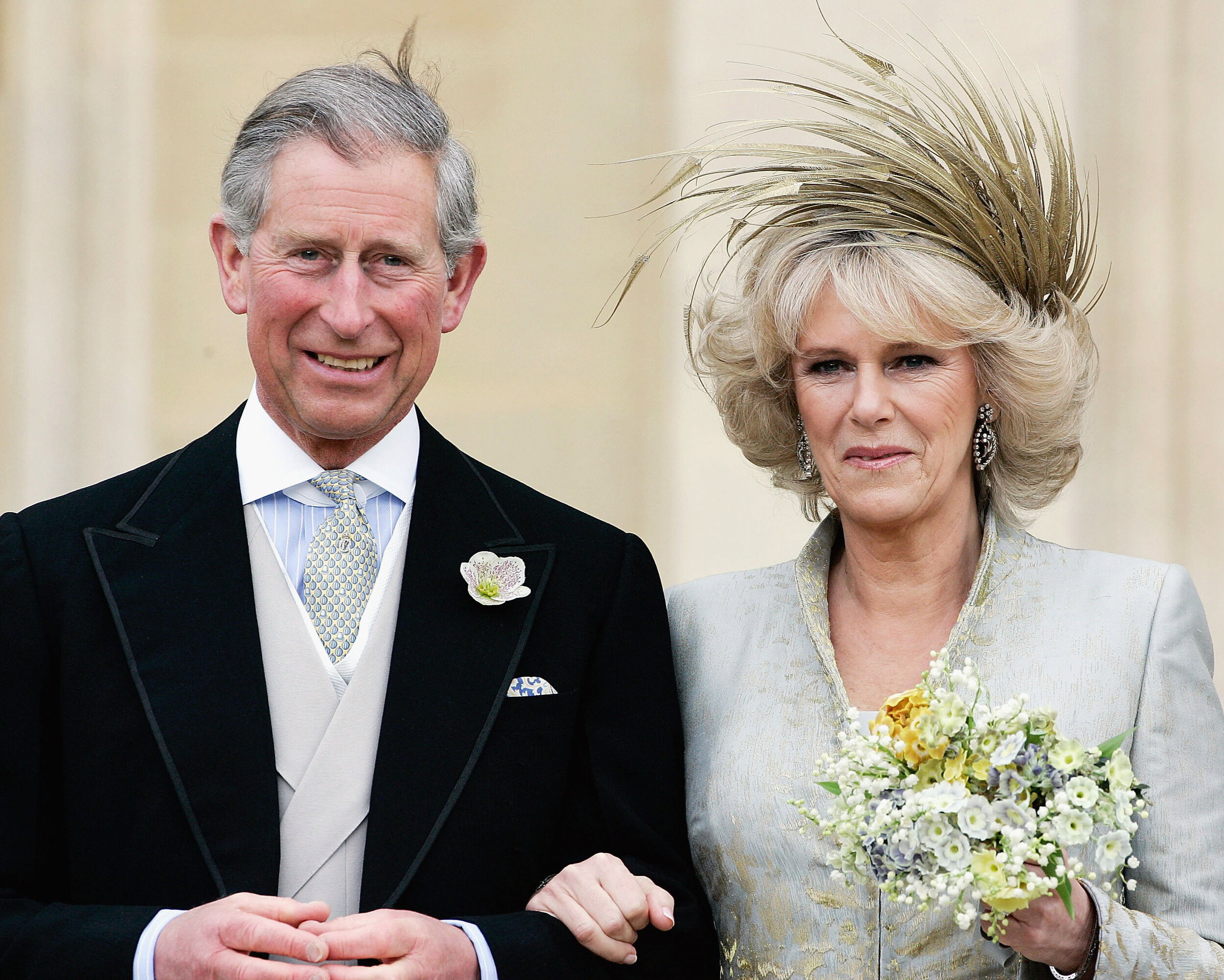 Król Karol III, Camilla Parker Bowles. 09.04.2005 rok