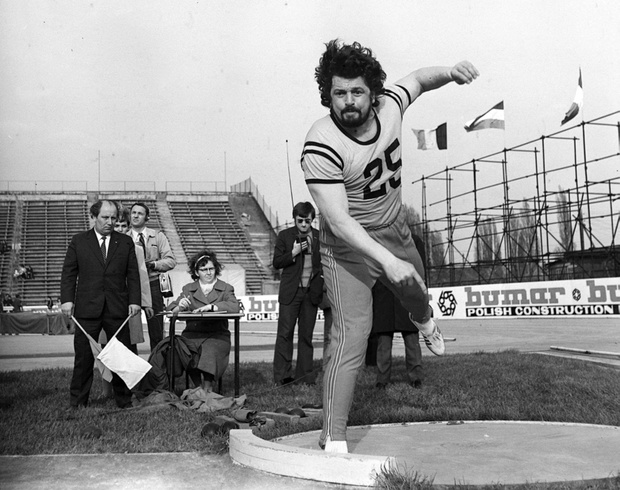 Kulomiot Władysław Komor, mityn lekkoatletyczny 1972 r.