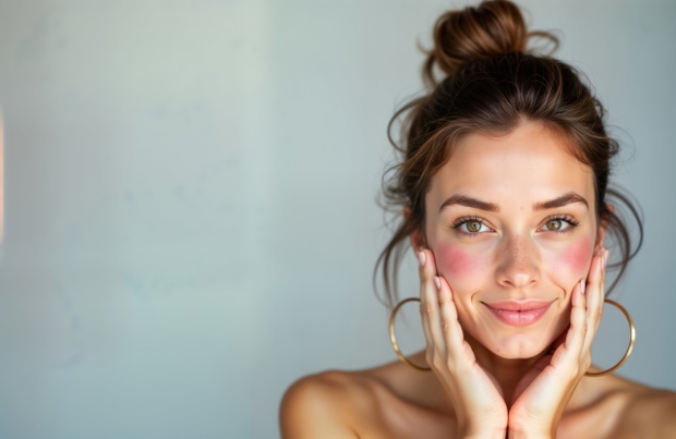 Trądzik różowaty rosacea