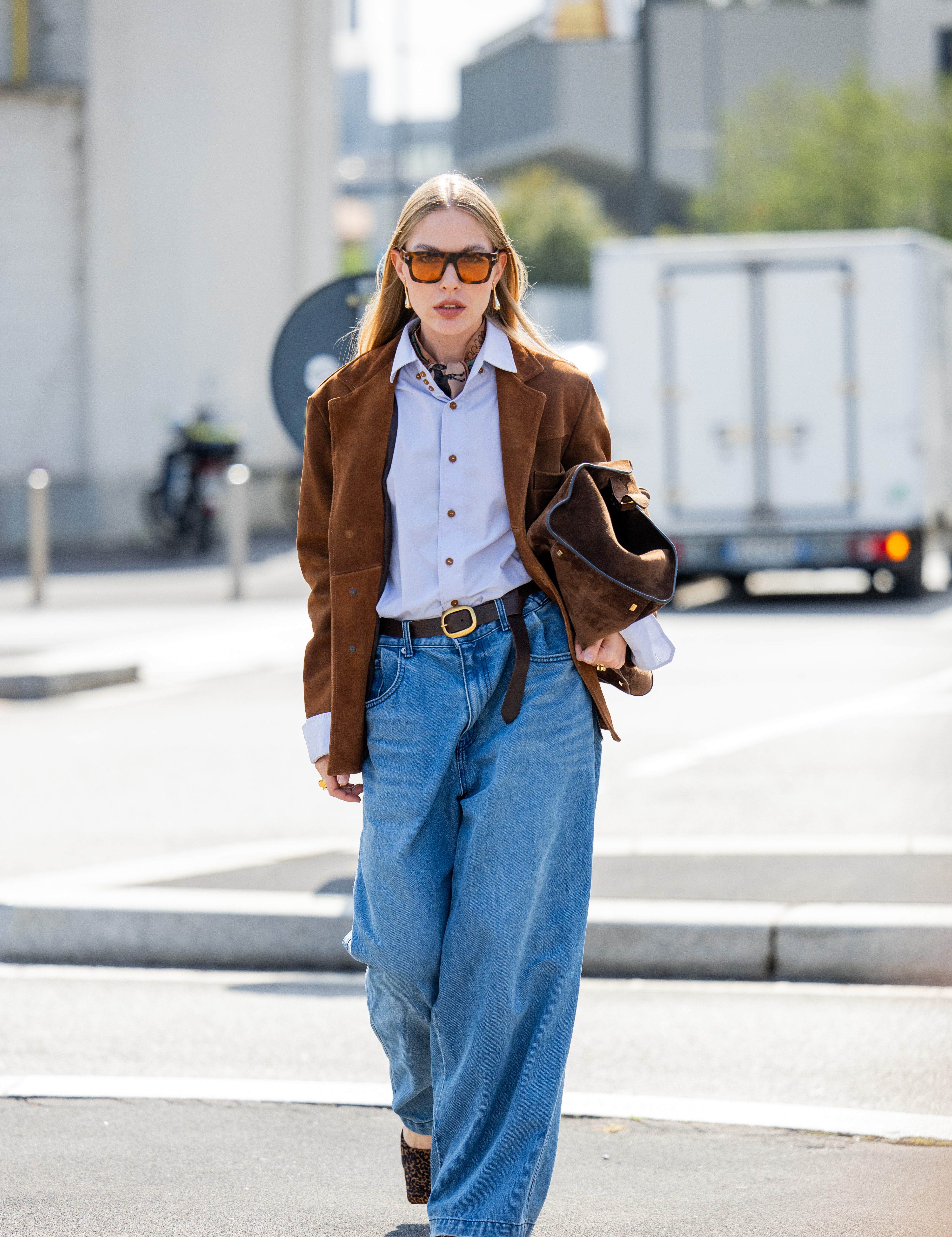 Street Style - Day 3 - Milan Fashion Week - Womenswear Spring/Summer 2025