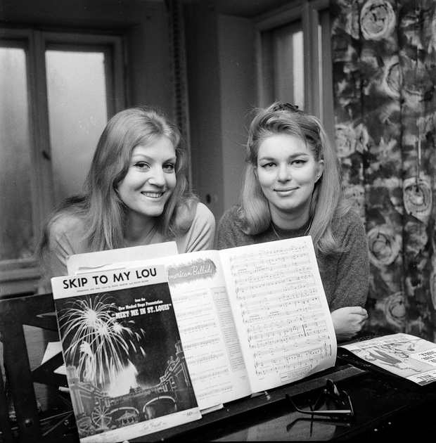 Anna German i Katarzyna Gaertner