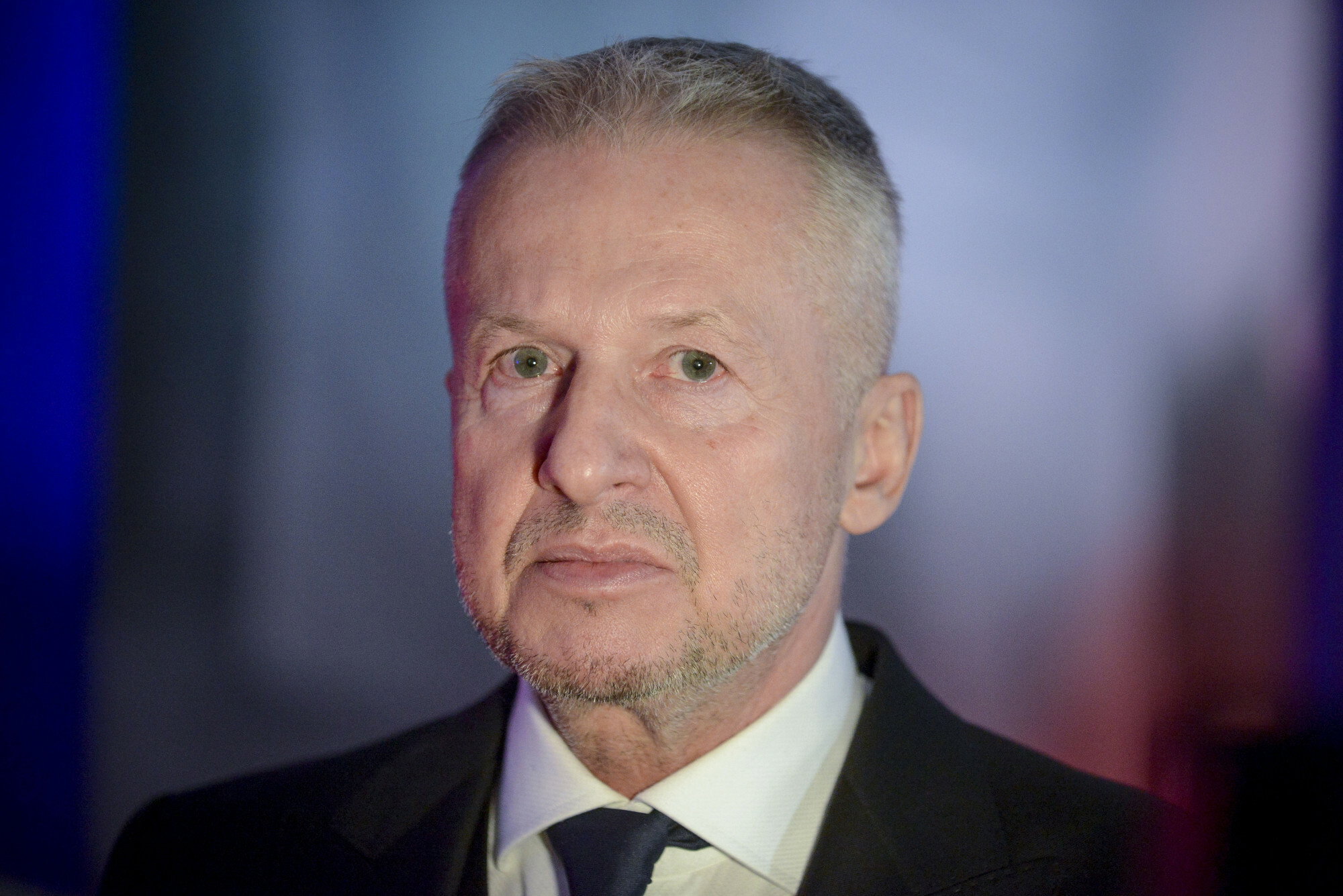 Bogusław Linda 12.01.2017 Łódź. Premiera filmu "Powidoki", ostatniego filmu Andrzeja Wajdy