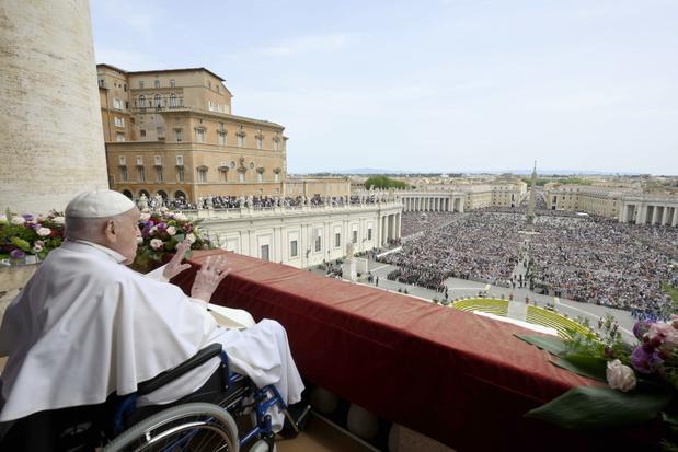 papież Franciszek, NIedziela Wielkanocna, 20 kwietnia 2025