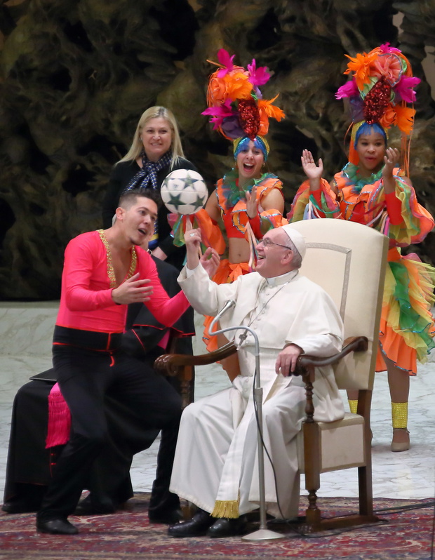The weekly general audience of Pope Francis