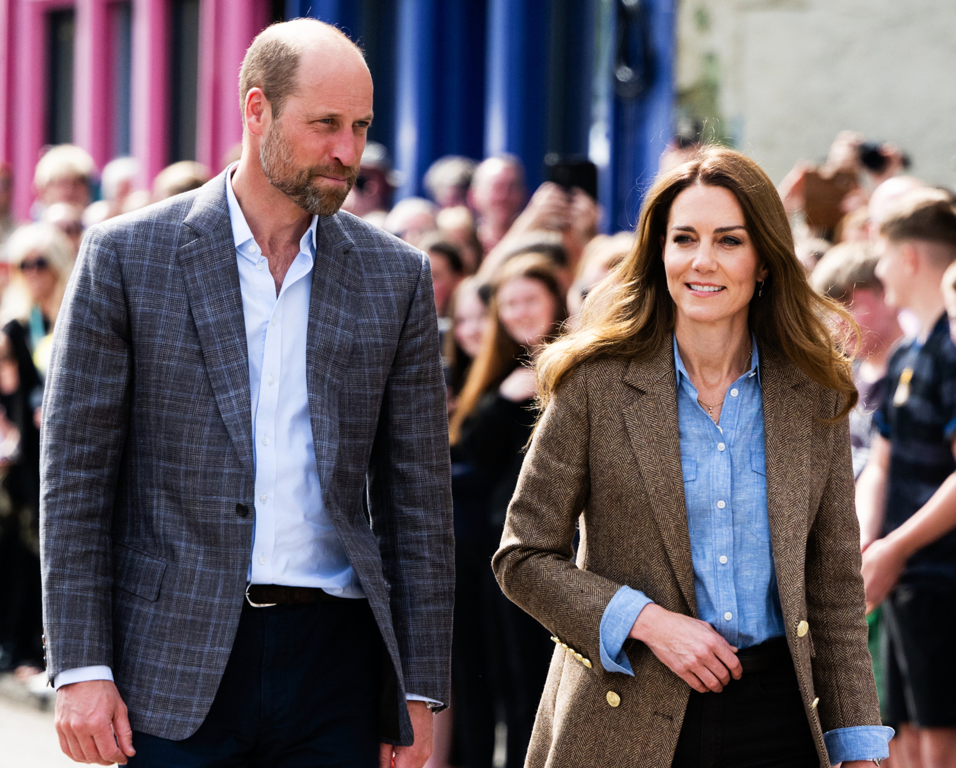 Księżna Kate, książę William z wizytą na wyspie Mull, 29