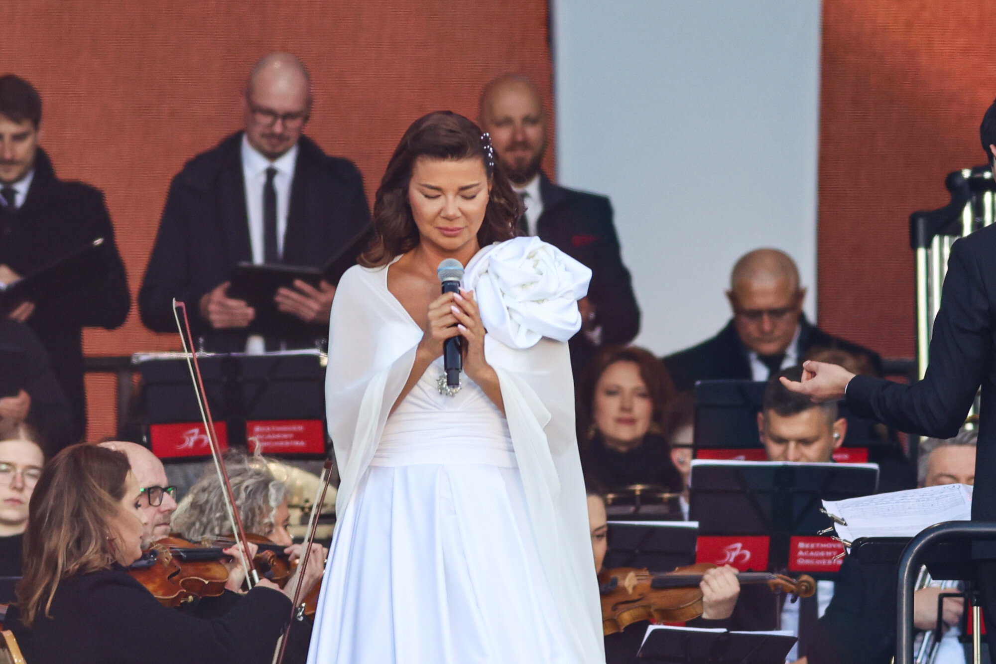 Edyta Górniak. 26.04.2025. Kraków — Łagiewniki. Symfonia Miłosierdzia