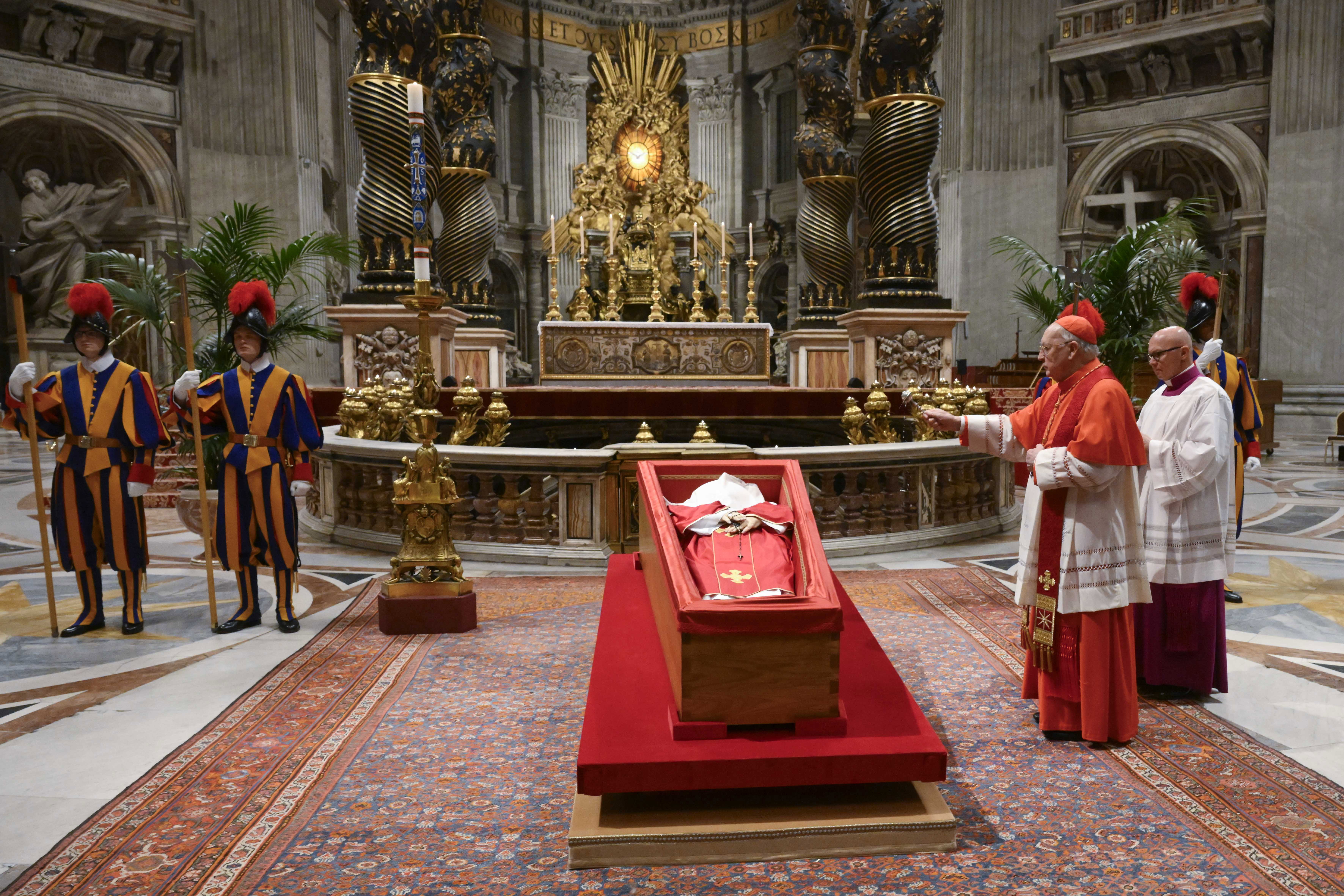 Trumna papieża Franciszka. 25.04.2025 rok