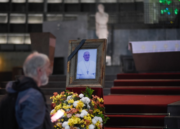 Trumna papieża Franciszka. 25.04.2025 rok