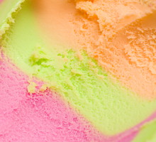 Sorbet dessert background