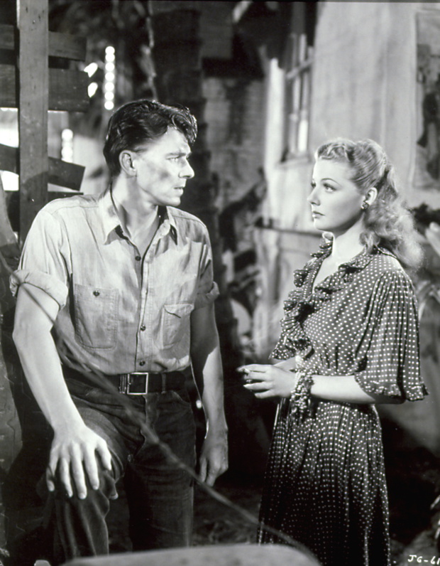 Ann Sheridan, Ronald Reagan, na planie filmu, 1942