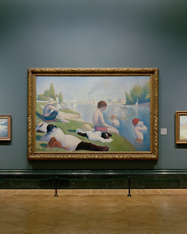 Obraz Bathers at Asnières powstał w 1884 roku i jest jednym z najbardziej przełomowych dzieł Georgesa Seurata.