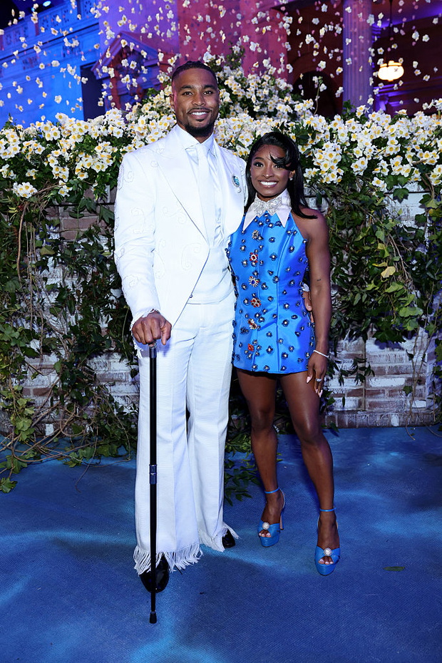 Jonathan Owens i olimpijka Simone Biles
