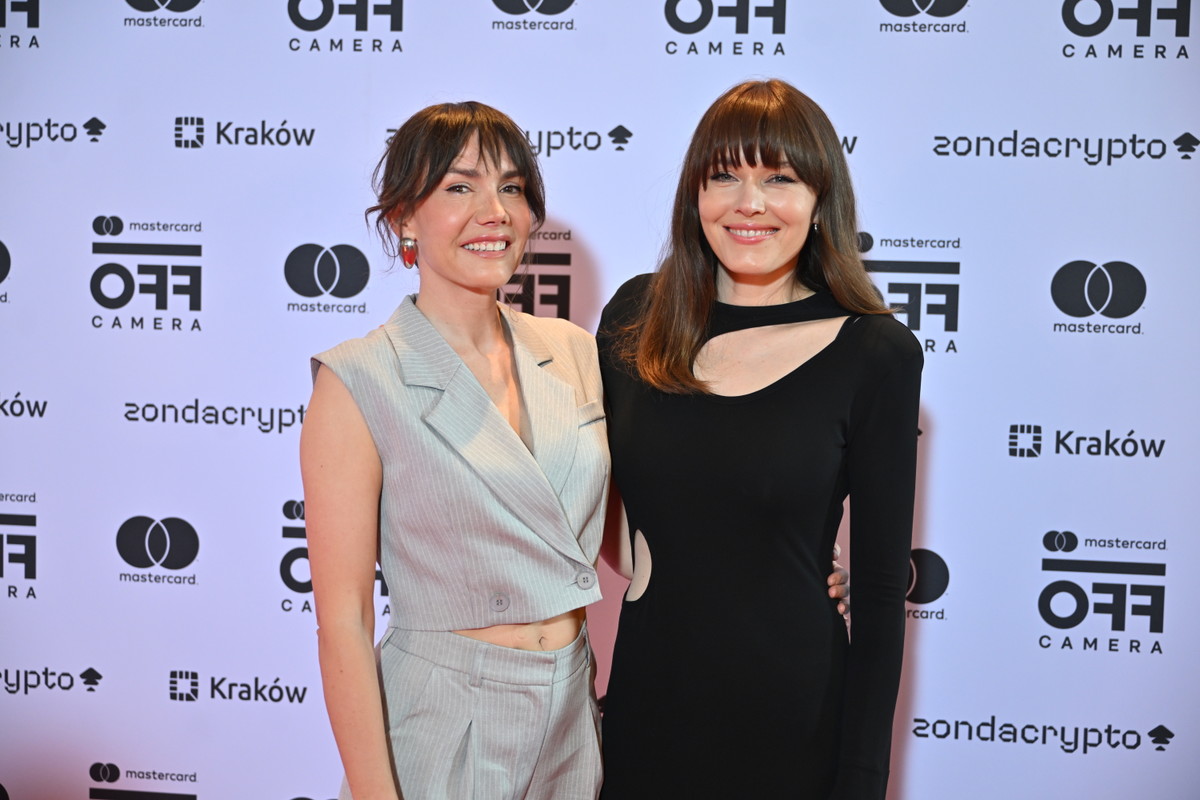 Olga Bołądź i Magdalena Lamparska Off Camera
