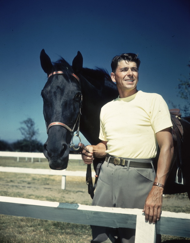 Ronald Reagan w  młogości, 1945 rok