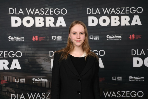 Lila Vasina, 06.03.2025. Warszawa. Premiera filmu "Dla waszego dobra" w rezyserii Ireneusza Grzyba