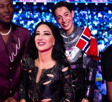 Kyle Alessandro (z prawej), Justyna Steczkowska: Eurowizja 2025