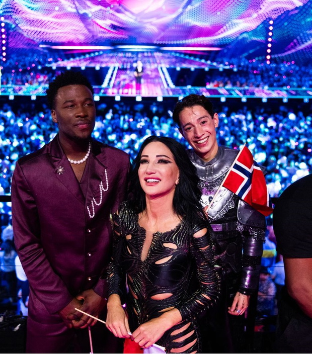 Kyle Alessandro (z prawej), Justyna Steczkowska: Eurowizja 2025