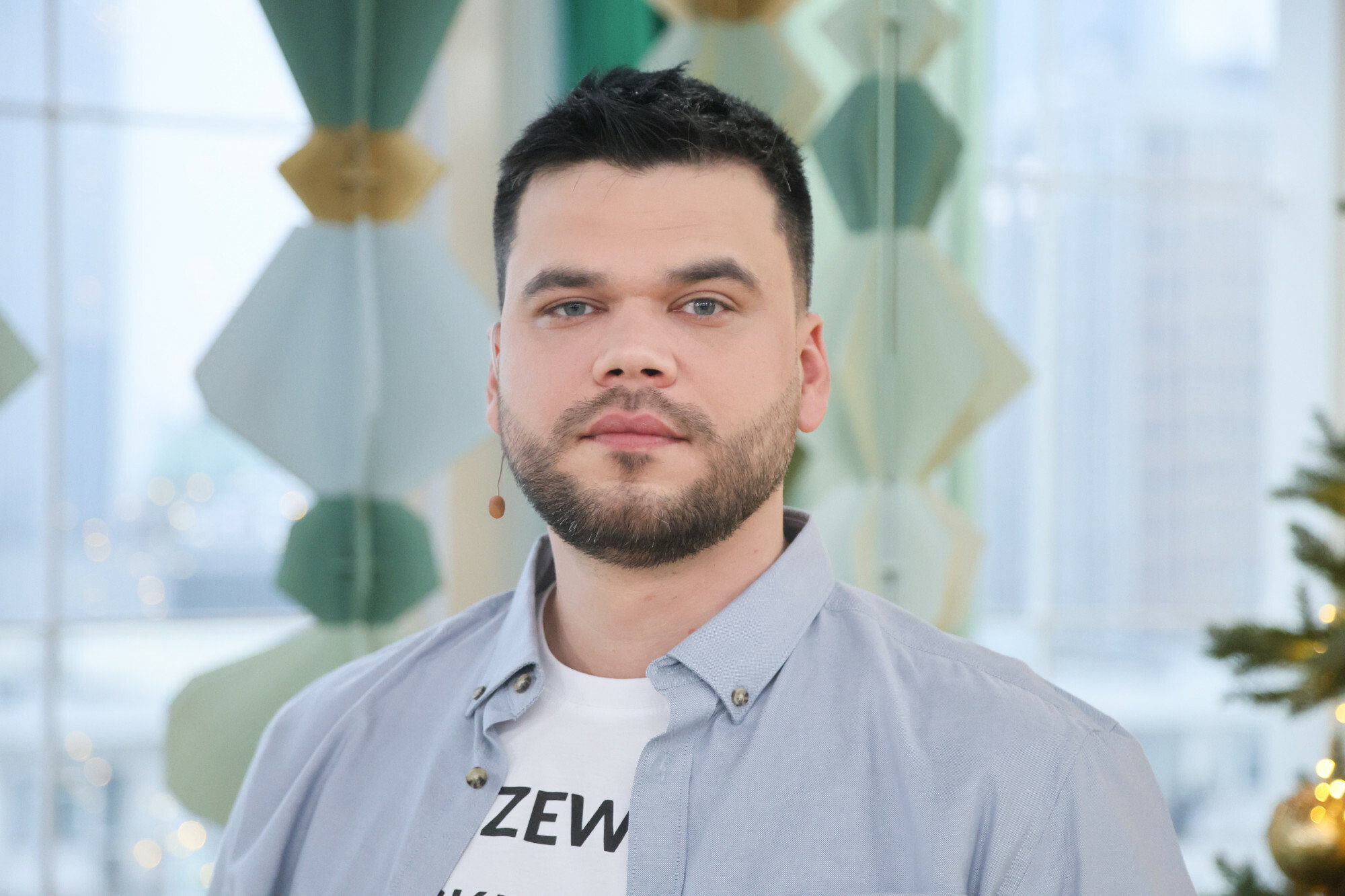 Daniel Midas, Warszawa, 14.12.2024  Na planie programu Dzien Dobry TVN