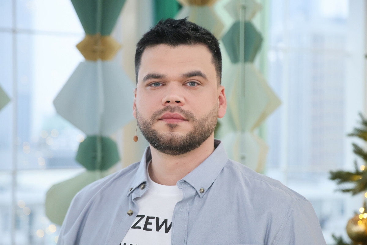 Daniel Midas, Warszawa, 14.12.2024 Na planie programu Dzien Dobry TVN