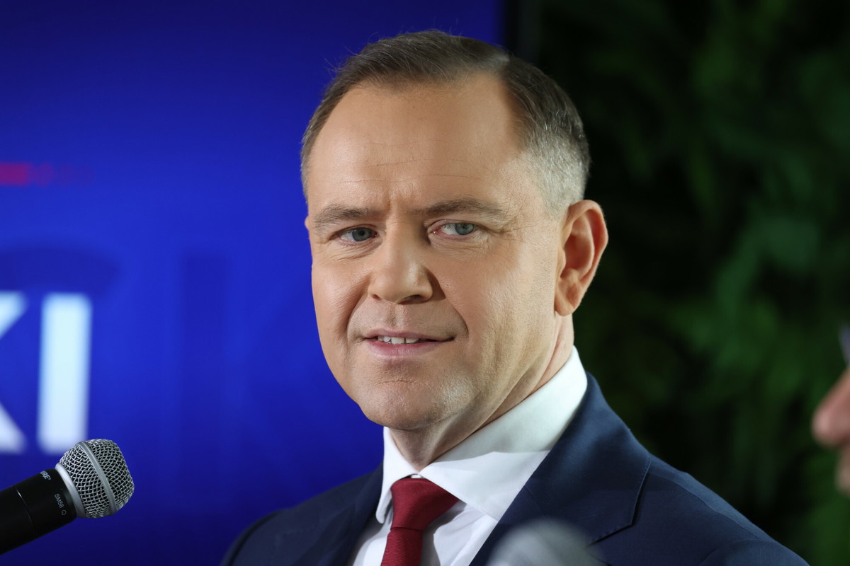 Karol Nawrocki na spotkaniu w Sprawie CPK
