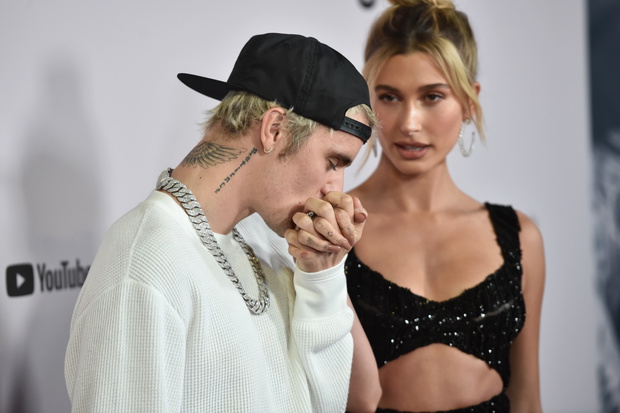 Justin Bieber, Hailey Bieber. 2020 rok