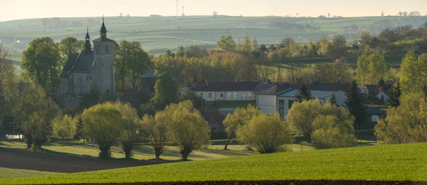 Urokliwy krajobraz Ponidzia /