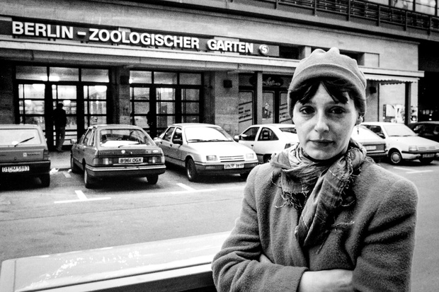 Portret of Christiane F. Christiane Felscherinow, Kinder vom Bahnhof Zoo Berlin,Germany. vvbvanbree fotografie