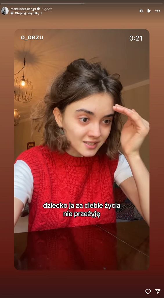 Kasia Tusk, Instastories