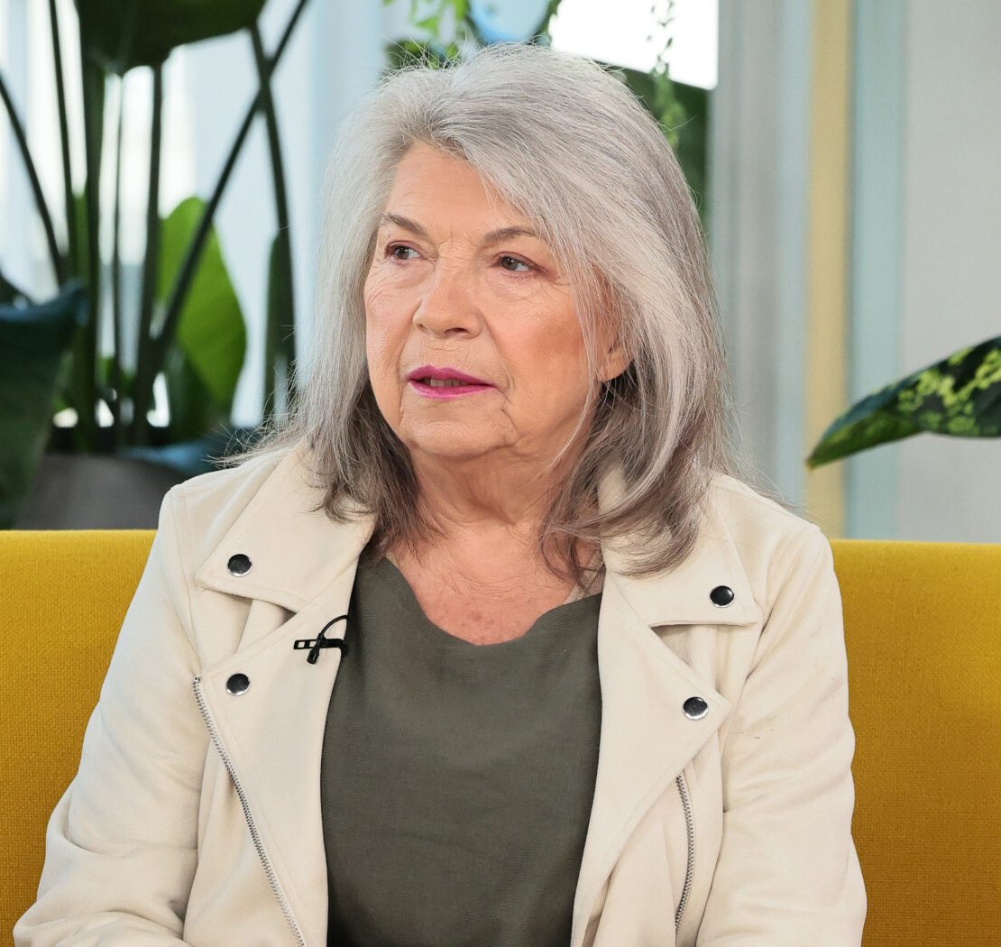 Krystyna Prońko, plan programu „Dzień Dobry TVN”, Warszawa, 06.05.2025 r. - jamnik